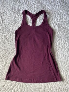 lululemon athletica Plum Racerback Tank